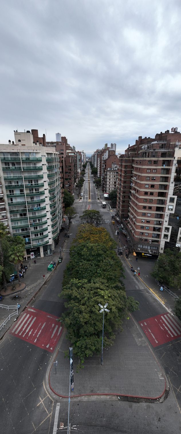 Las calles de Córdoba vacías durante la final del Mundial 2026.