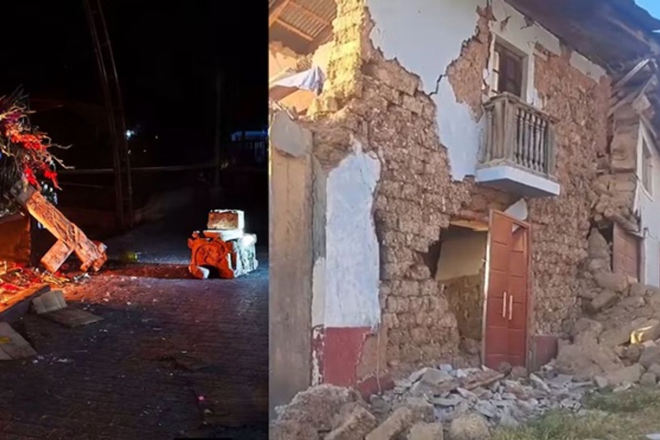 Sismo de 5,5 en los Andes de Perú: al menos cinco muertos y decenas de heridos