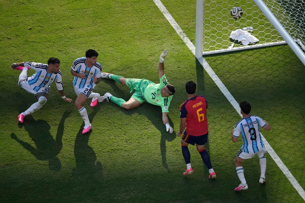 Argentina vs. España, en la final del Mundial 2026.