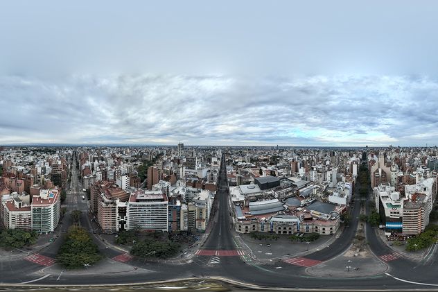 Las calles de Córdoba vacías durante la final del Mundial 2026.