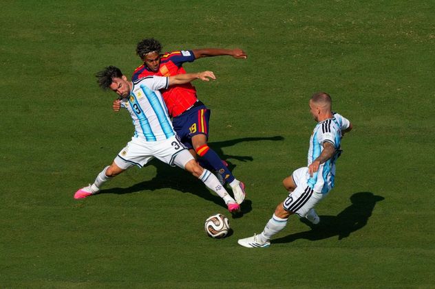 Argentina vs. España, en la final del Mundial 2026.