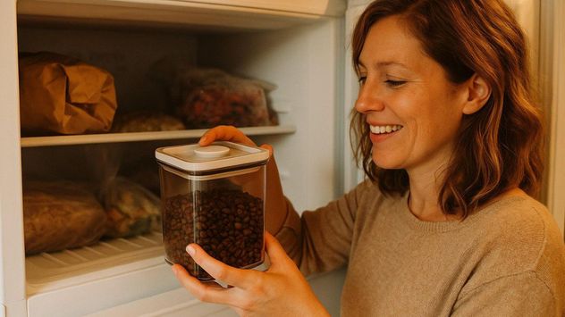 Guardar el café en una alacena, dentro de un recipiente hermético y lejos de la humedad, ayuda a conservar mejor su aroma y sabor que mantenerlo en la heladera.