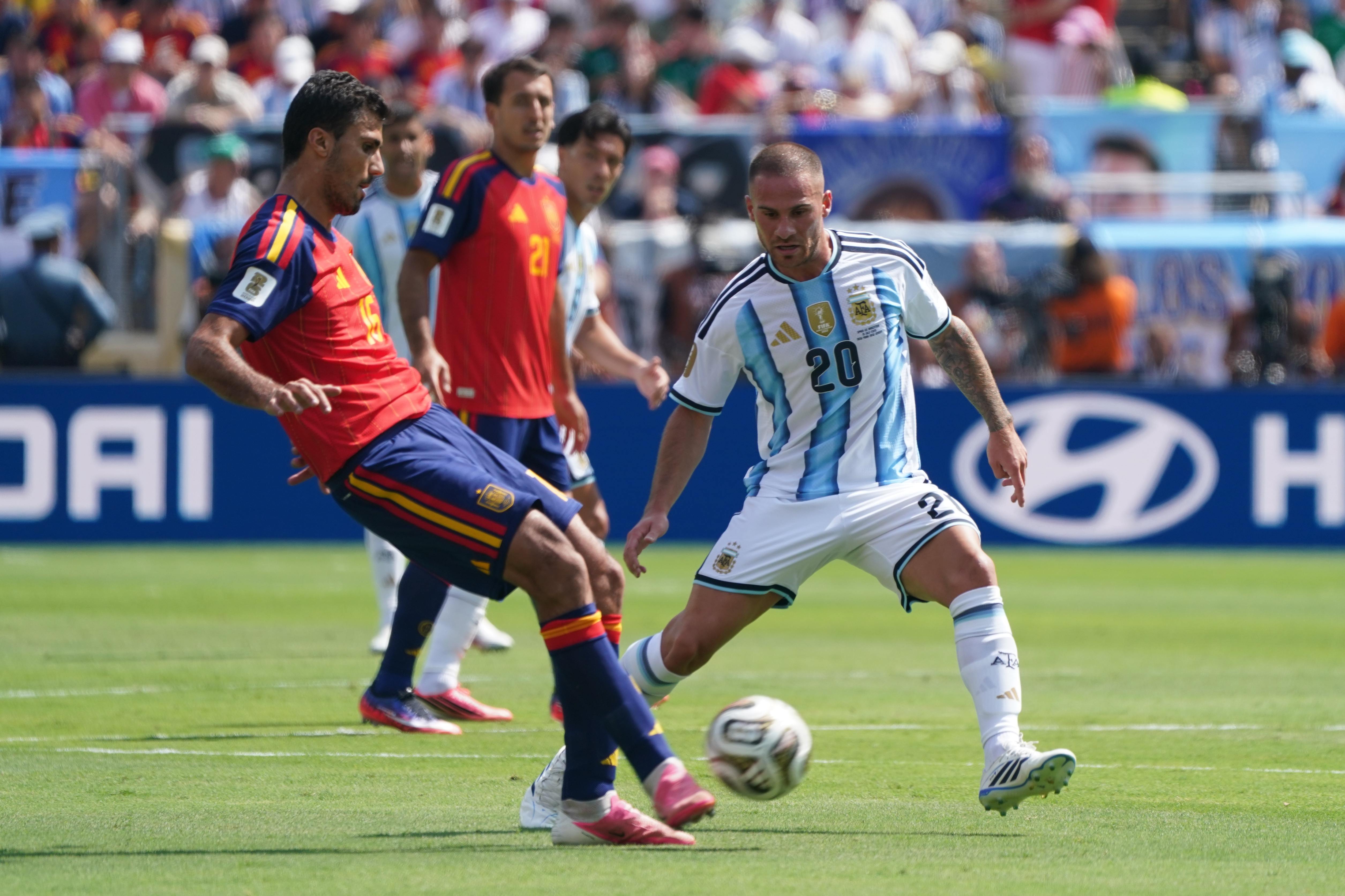 Argentina vs. España, en la final del Mundial 2026.