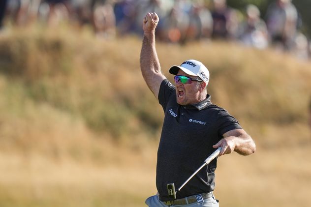 Ryan Fox, de Nueva Zelanda ganó el Campeonato Británico Abierto de Golf en el club de golf Royal Birkdale, en Southport, Inglaterra.