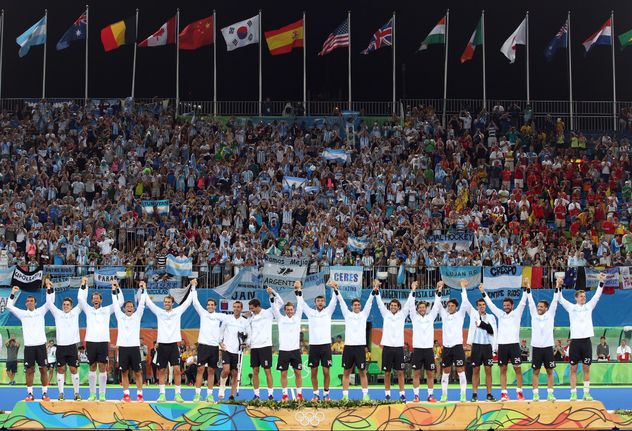 Los Leones, campeones olímpicos en Río 2016.
