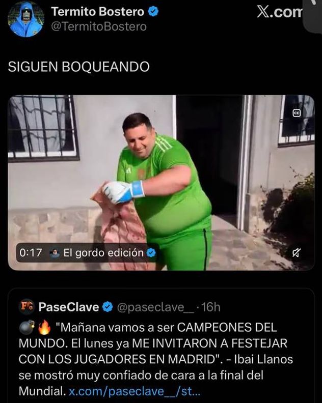 Más memes de Argentina vs. España.