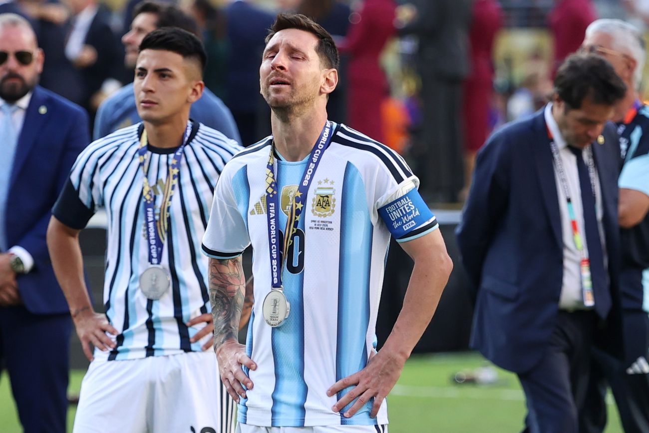 El llanto final de Lionel Messi: tras recibir la medalla, el capitán emocionó a todos