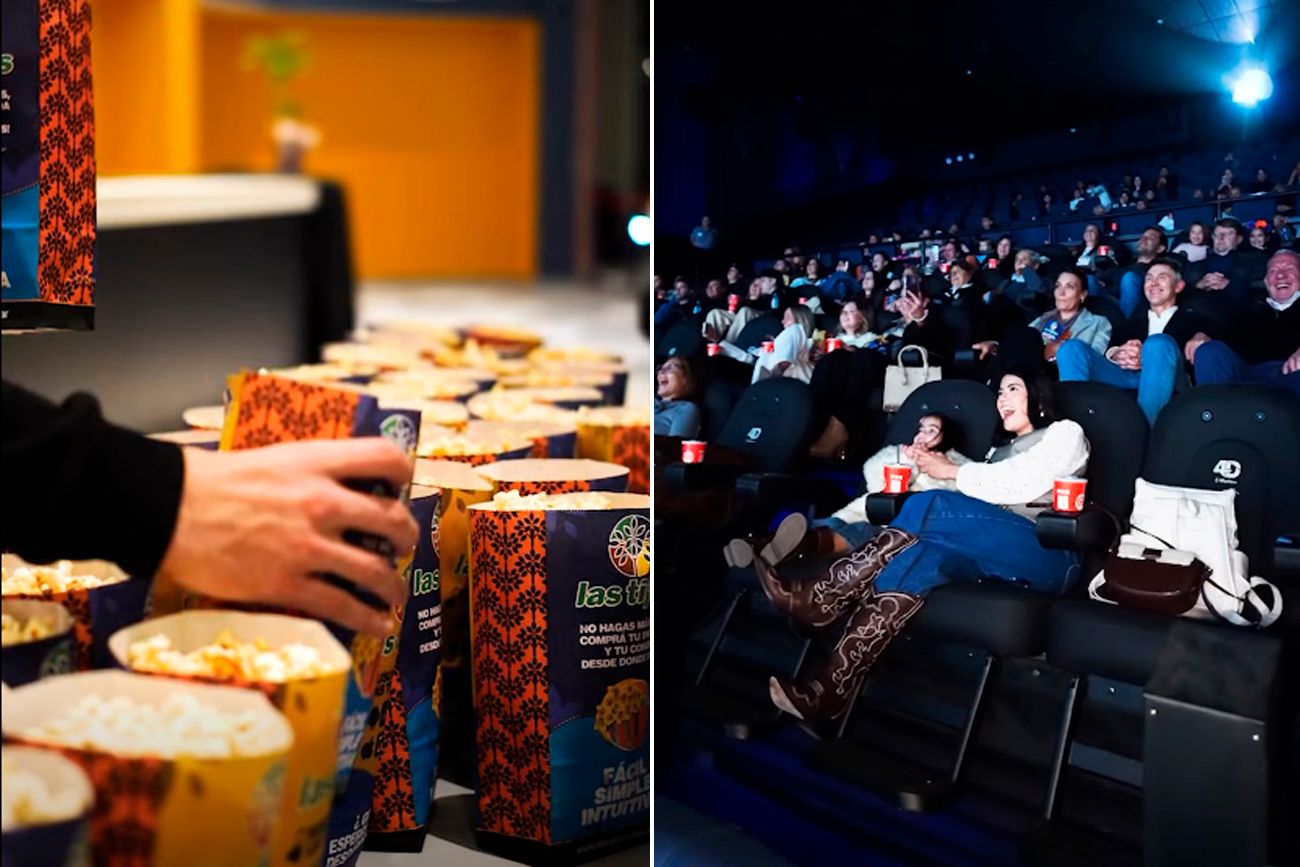 Las Tipas Cinema, una nueva sala de cine en la zona sur de la ciudad de Córdoba. 