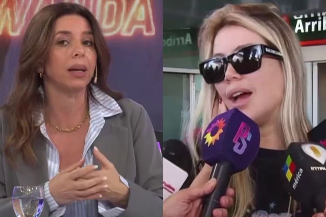 Pochi y Wanda Nara, enfrentadas.