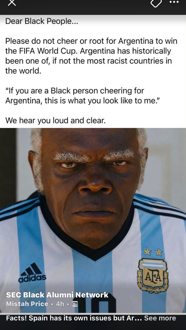 La polémica publicación de Samuel L. Jackson.