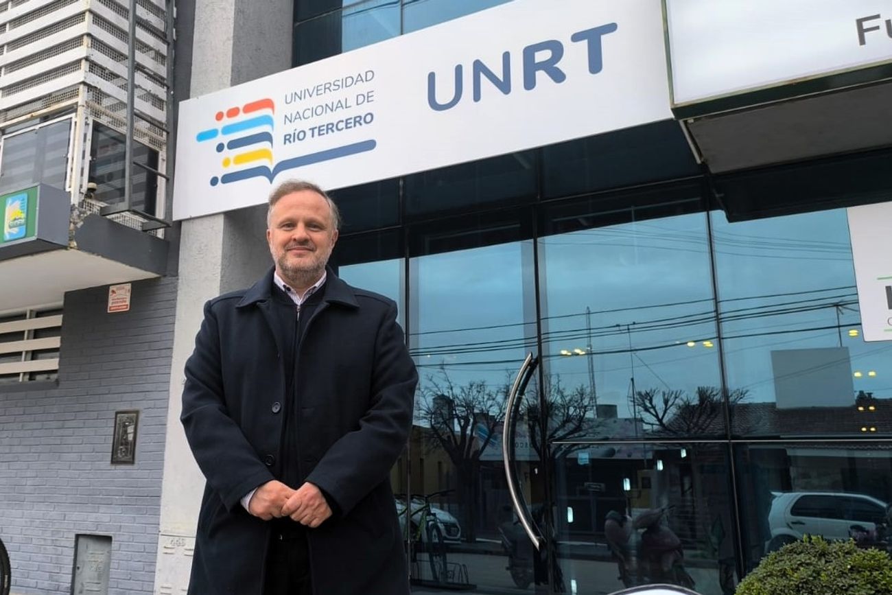 Pablo Yannibelli, rector organizador de la Universidad Nacional de Río Tercero (UNRT) 