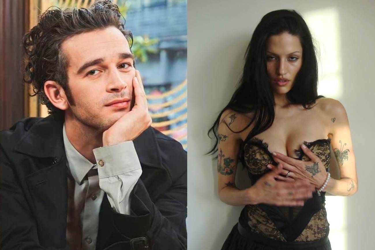 Matty Healy y Gabbriette Bechtel, marido y mujer. (Instagram @gabbriette)