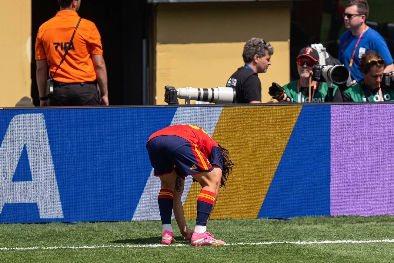 Cucurella repitió un ritual de 2010.