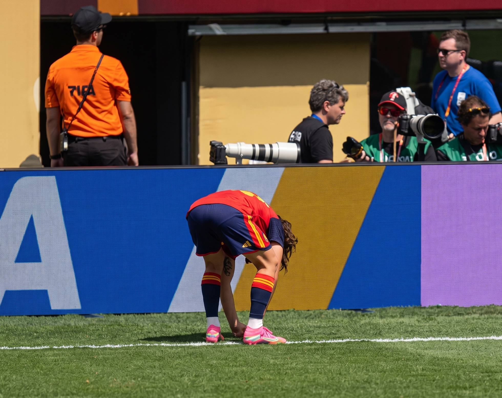 Cucurella repitió un ritual de 2010.