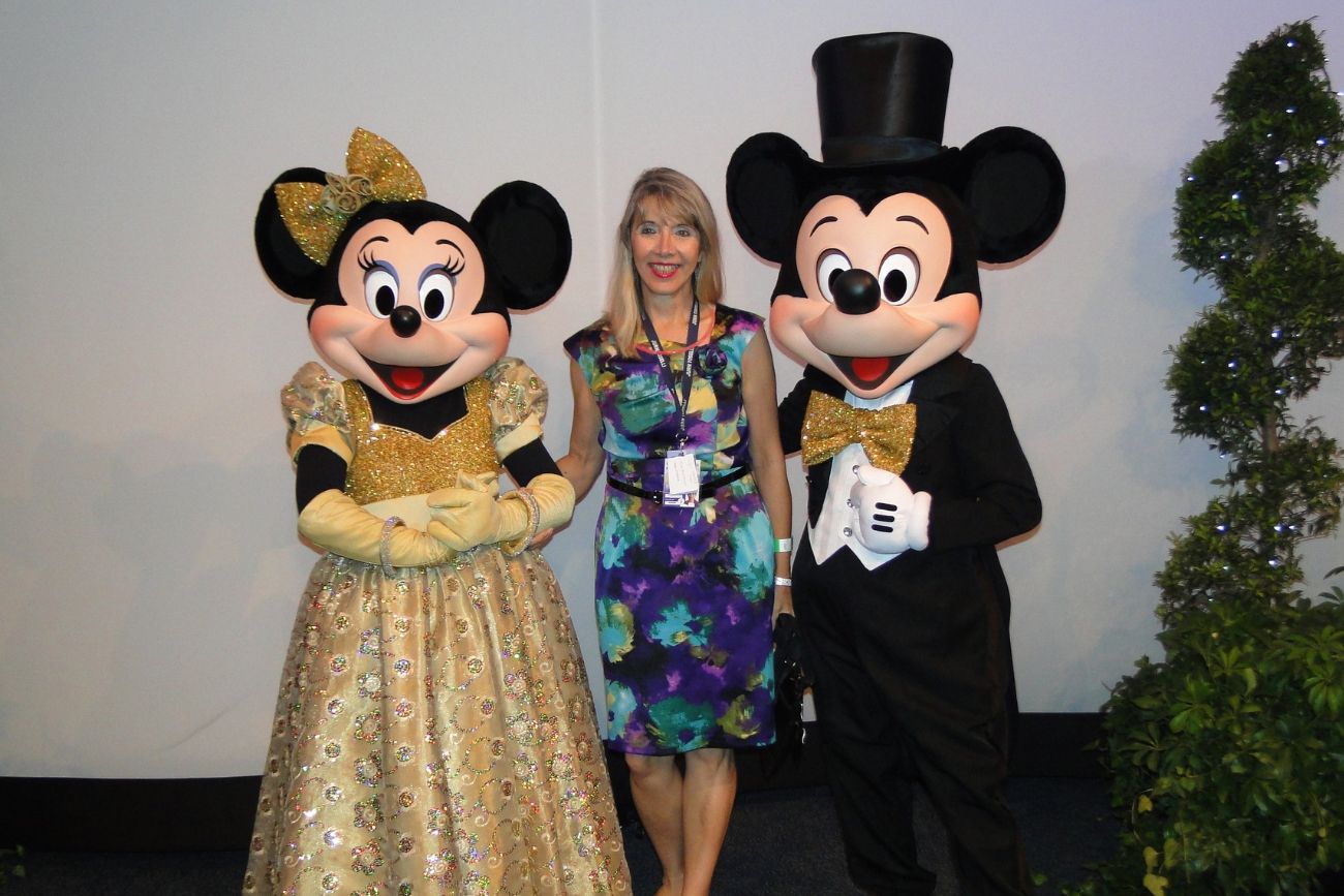 Silvia fue una de las impulsoras de los viajes a Disney.