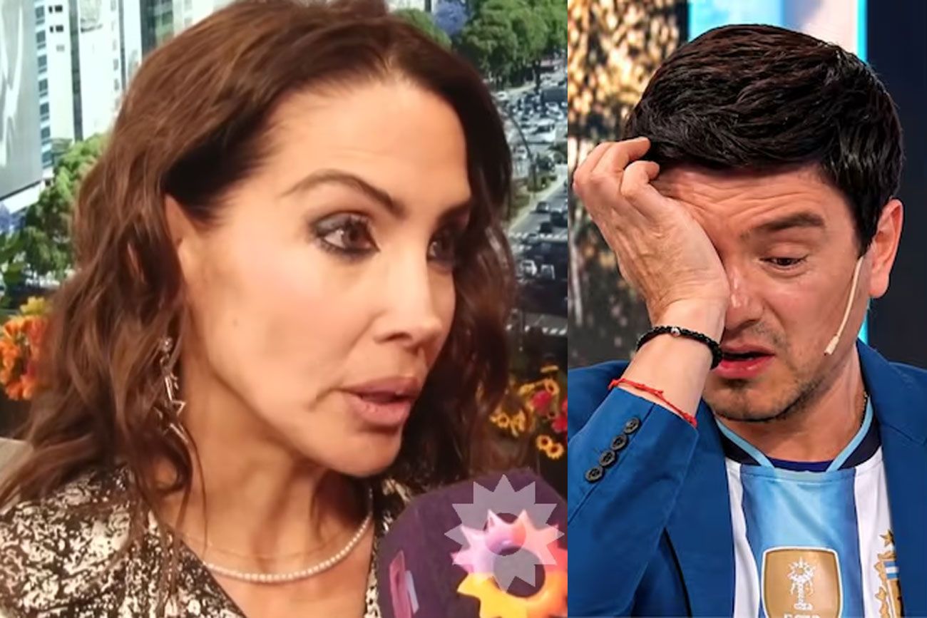 Amalia Guiñazú vs. Gustavo Mendez. Foto: captura pantalla.