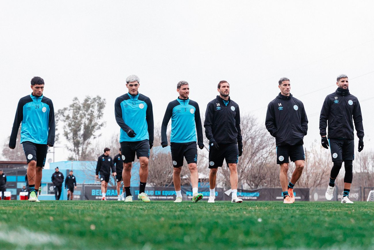 Belgrano, con casi todo listo para el arranque.