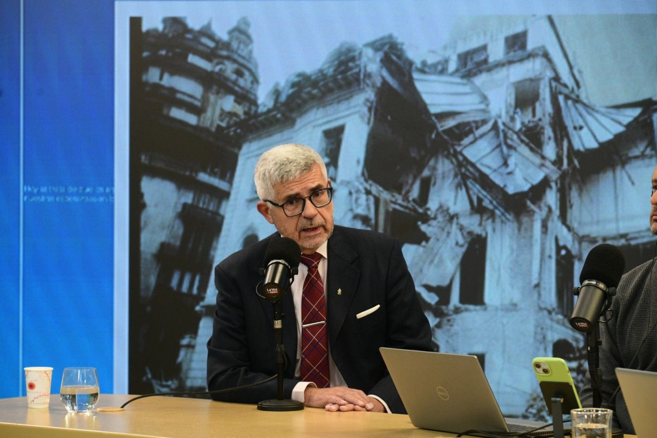 Armando Andruet Ex presidente del Tribunal Superior de Justicia de Córdoba, en La Voz en Vivo.