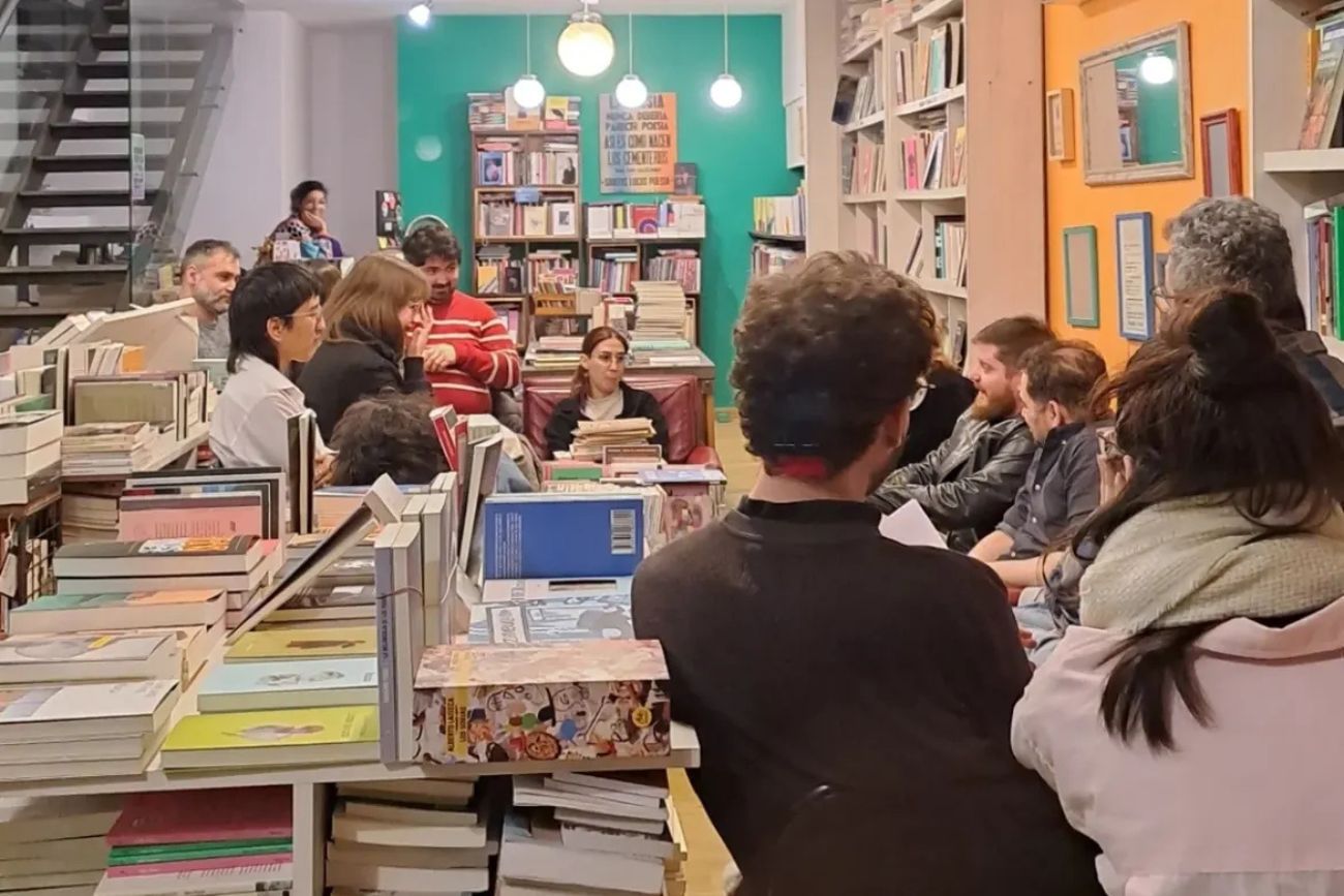 Volcán Azul, librería cordobesa que además quedó seleccionada entre las cinco finalistas por su labor librera.