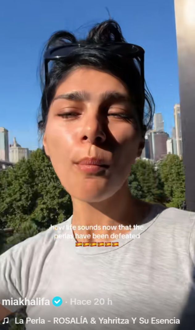 Mía Khalifa conra Argentina.