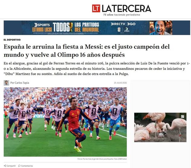 Las ironías en Chile.