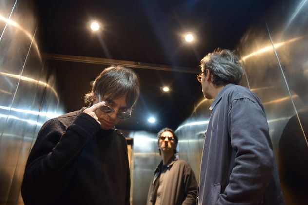 Joaquín Levinton y Leandro Lopatín, cantante y guitarrista la banda Turf. (Nicolás Bravo / La Voz)