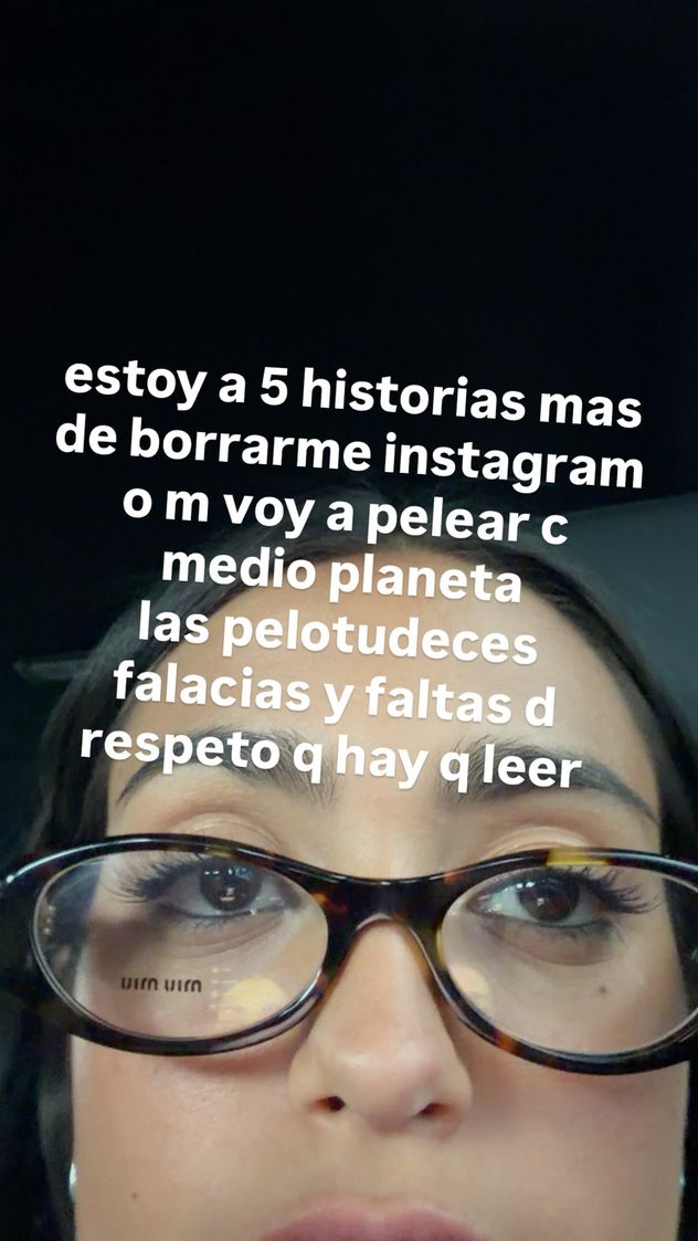 El descargo de Maia Reficco.