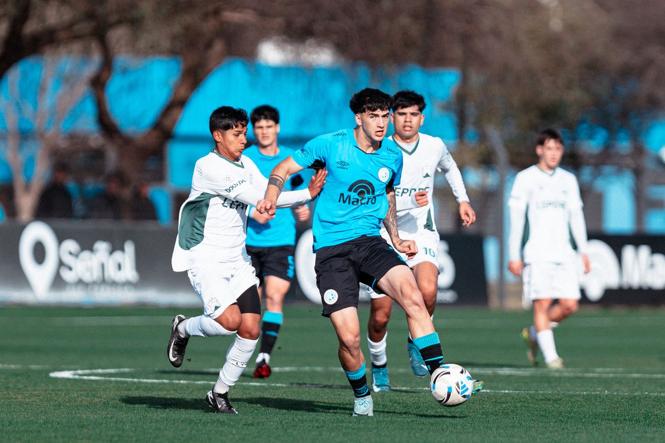 Agustín Bono, autor del gol de la Reserva de Belgrano.