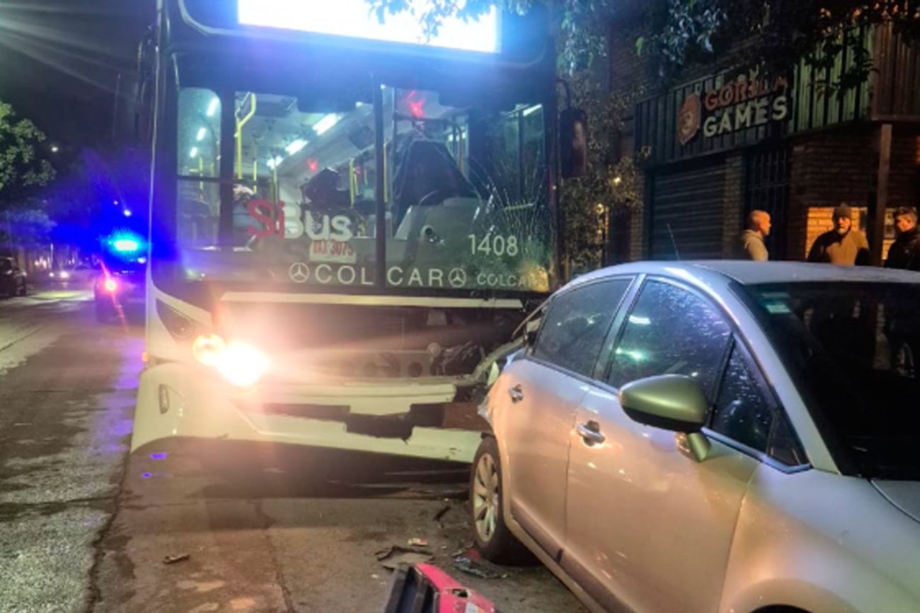 La zona del choque. (Policía)