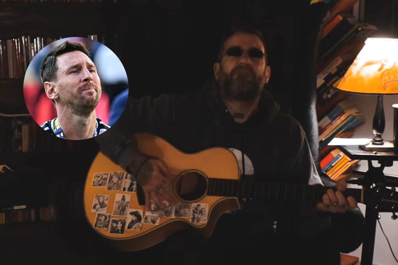 Piti Fernández y su canción para Messi.