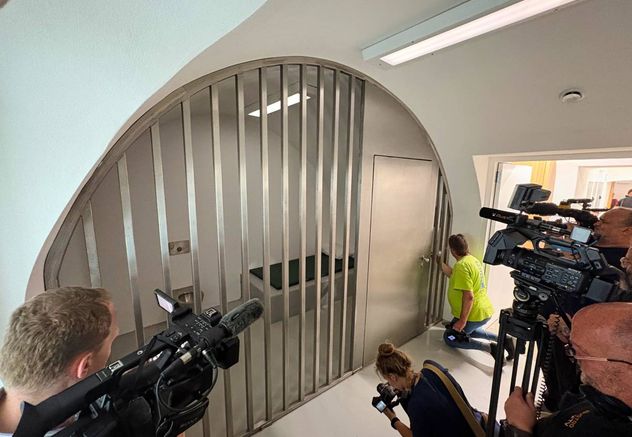 Así quedó la casa de Adolf Hitler.