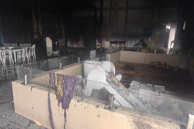 Robaron e incendiaron un salón de fiestas infantiles en Paraná: tuvo pérdidas totales