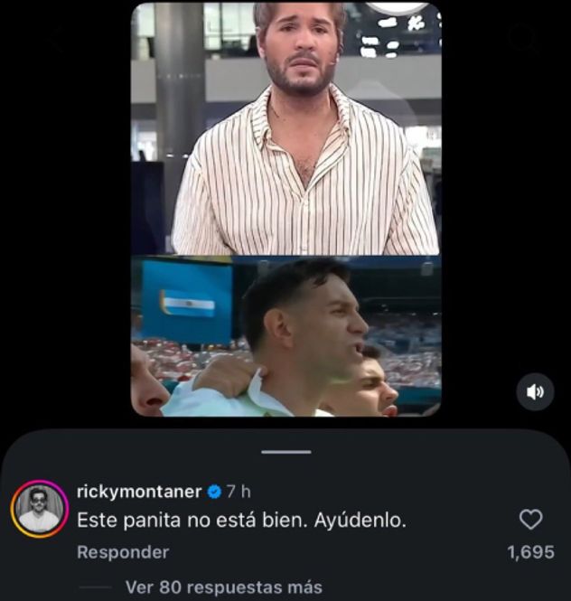 Ricky Montaner contra Tomás Dente.