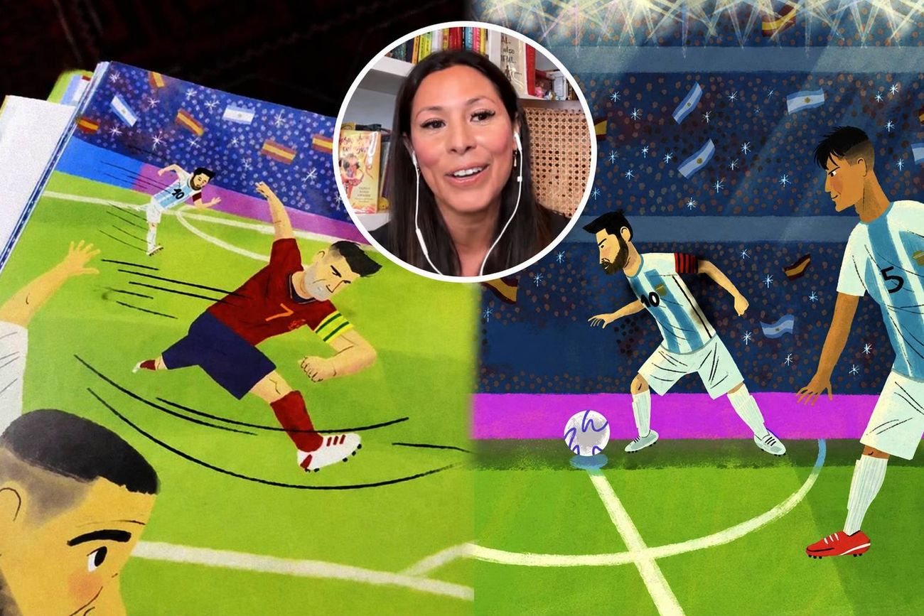 El libro infantil que se viralizó en redes sociales y vaticinaba la final España vs. Argentina.