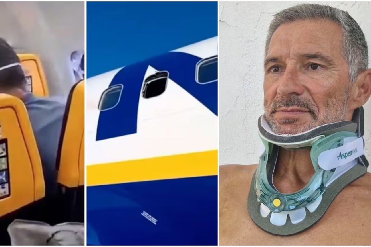 El relato del hombre que sobrevivió tras ser succionado por la ventanilla de un avión