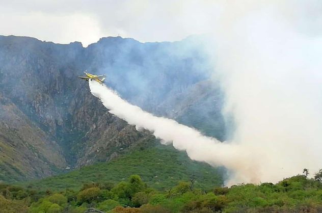 Incendios forestales en Córdoba. 