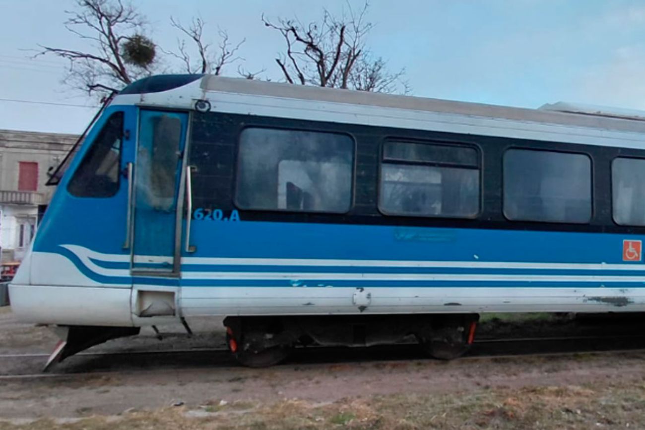El Tren de las Sierras los arrolló. (Policía)