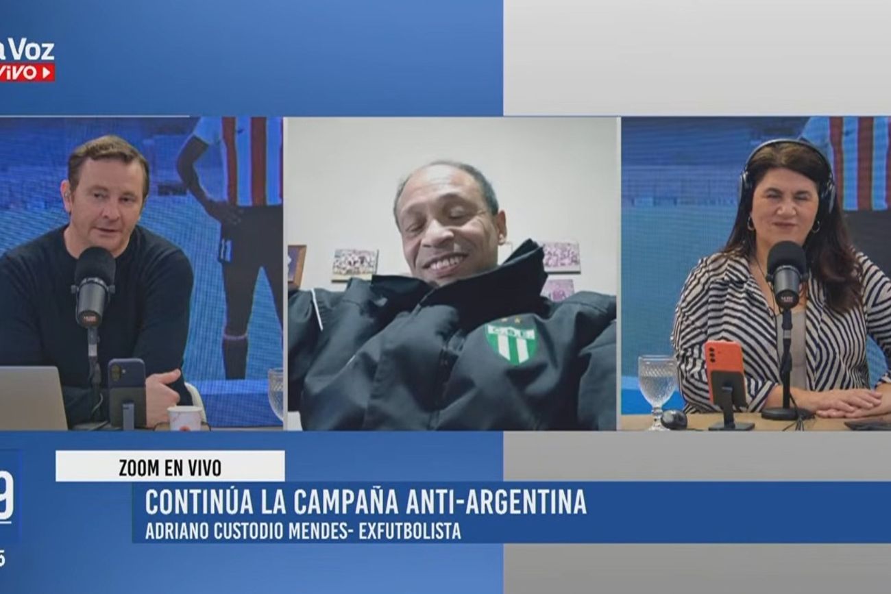 Adriano Custodio Mendes, en diálogo con La Voz En Vivo. 