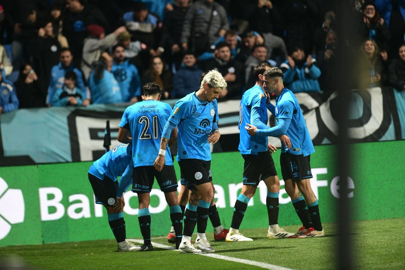 Belgrano debutó en el Clausura con un triunfo ante Rosario Central: 2-1, con un golazo sobre la hora