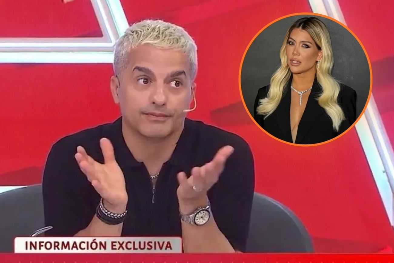 Ángel de Brito le cantó las cuarenta a Wanda Nara.