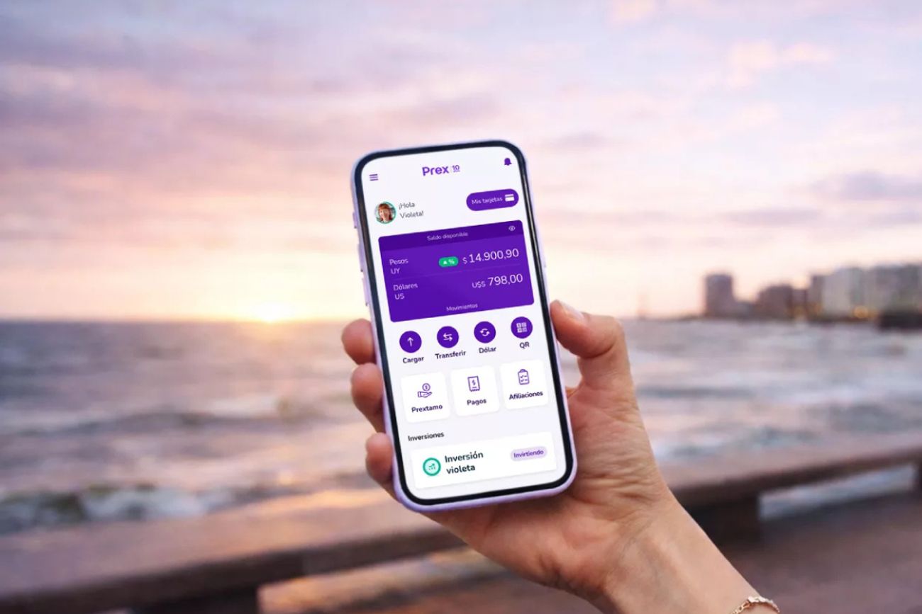 Prex, la billetera virtual nacida en Uruguay. 