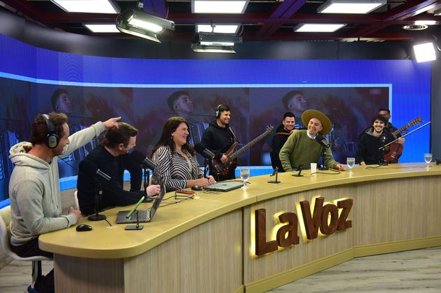 Paquito Ocaño en el streaming de La Voz en vivo. (Nicolás Bravo / La Voz)