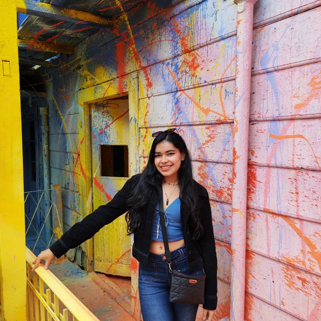 Yuliana, estudiante de intercambio de Colombia.