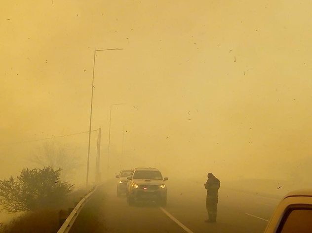 Incendios forestales en Córdoba. 