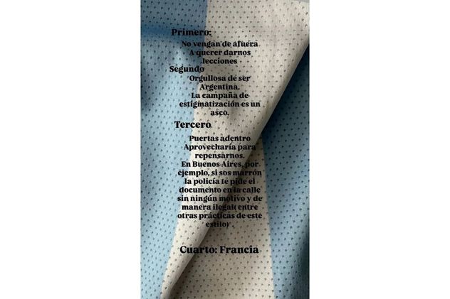 La historia de Griselda Siciliani sobre los comentarios antiargentina en las redes sociales.