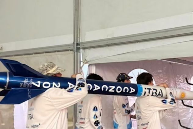 Estudiantes argentinos ganaron la competencia universitaria de cohetería más importante del mundo.