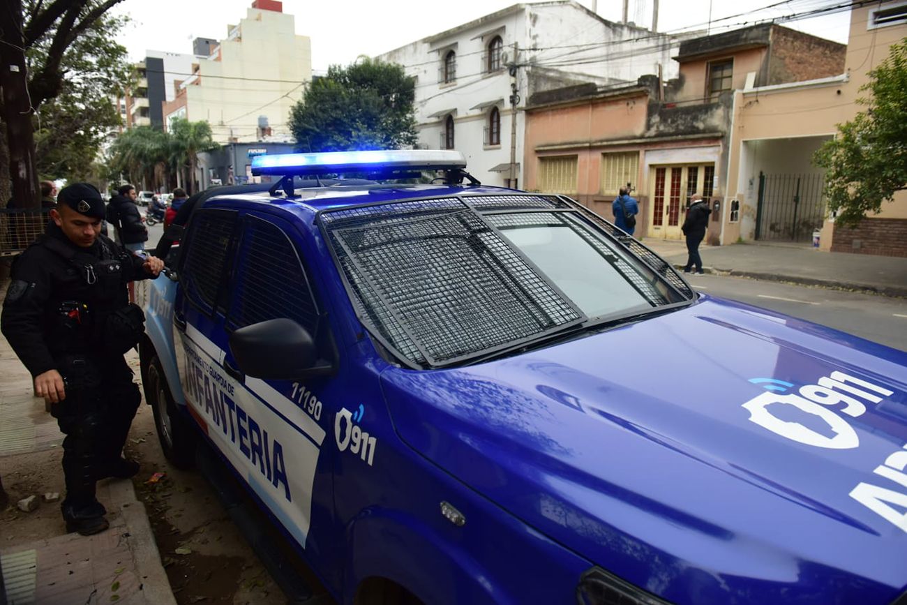 Nuevo operativo en la casa de Claudio Barrelier, en Cofico.