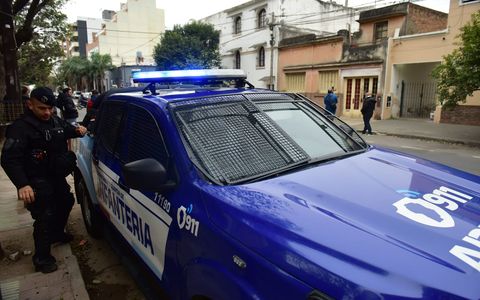 Nuevo operativo en la casa de Claudio Barrelier, en Cofico.