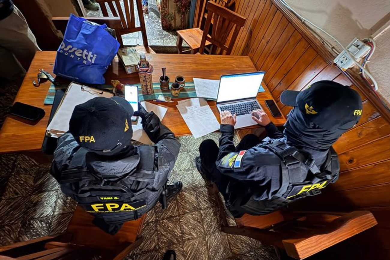 El operativo en Río Tercero. (Mpfcordoba.gob.ar)