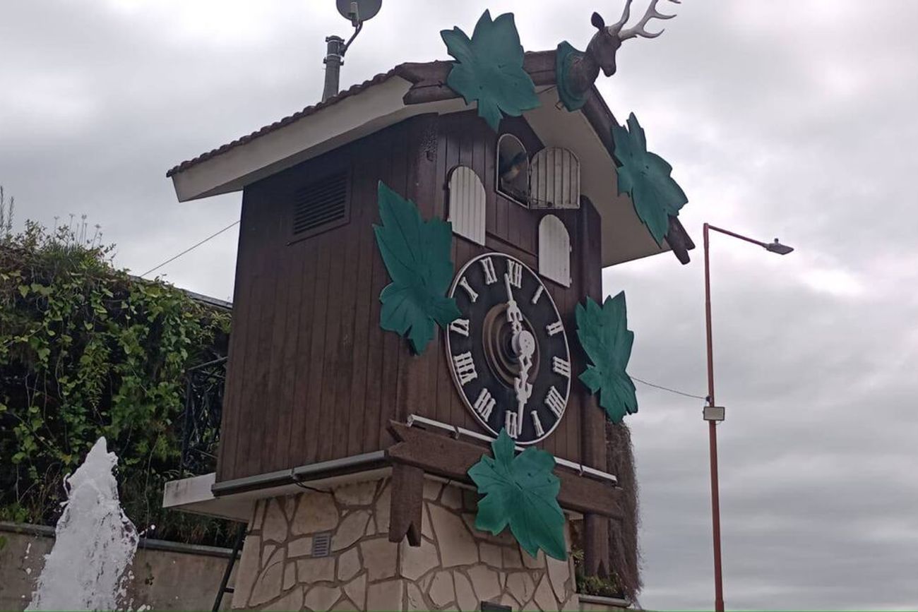 El reloj Cucú, un emblema de Villa Carlos Paz. 